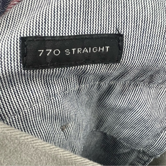 J.CREW Stretch 770 Straight Men's Casual Flat Front Chino Pants Size 34 X 32 - Picture 6 of 10